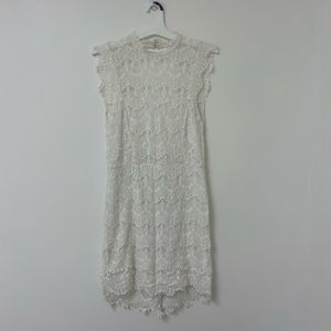 NWOT Free People white daydream mini dress